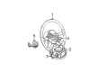 Chrysler Steering Wheel Diagram - 1HH76XDHAA