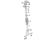 Chrysler Coil Spring Insulator Diagram - MB864798