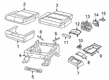 2023 Ram 1500 Seat Cushion Diagram - 68299868AB