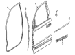 Ram Door Seal Diagram - 68291603AE