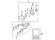 2000 Dodge Avenger Engine Control Module Diagram - RL606577AA