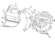 Chrysler Blend Door Actuator Diagram - 5179488AA