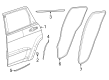 2024 Jeep Grand Cherokee L Door Seal Diagram - 68376168AC