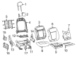 2024 Jeep Compass Seat Cushion Diagram - 68272264AB