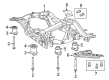 Jeep Crossmember Bushing Diagram - 52124754AC