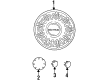 Chrysler Cirrus Wheel Cover Diagram - 4764913AB