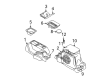 Jeep Cup Holder Diagram - 55315038AC