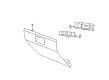 2011 Dodge Caliber Glove Box Diagram - 1QY34BD3AA