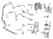 Chrysler Power Steering Hose Diagram - 68143978AB