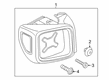 Jeep Renegade Tail Light Diagram - 68439306AA