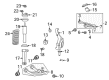 2008 Dodge Nitro Shock Absorber Diagram - 68003954AC