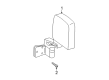 Jeep Car Mirror Diagram - 55395060AD