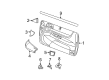Chrysler Sebring Door Seal Diagram - 4880069AF