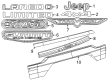 2024 Jeep Grand Cherokee L Emblem Diagram - 68524490AA