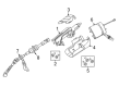 Dodge Steering Column Diagram - 5057980AF