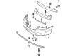 Chrysler Sebring Bumper Diagram - 5288084