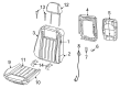 Dodge Seat Cover Diagram - 5XG86LA8AA