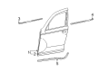 Chrysler PT Cruiser Door Seal Diagram - 5152095AA