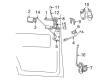 Dodge B3500 Door Latch Assembly Diagram - 55346616