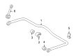 Dodge Sway Bar Bracket Diagram - 5128598AA
