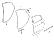 Dodge Dart Door Seal Diagram - 68082825AC