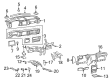 Jeep Commander Steering Column Cover Diagram - 5HS93BD1AI