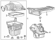 Chrysler Voyager Air Filter Box Diagram - 68188641AB