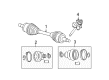Dodge Intermediate Shaft Diagram - 5180482AA