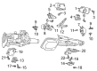 2004 Dodge Dakota Engine Mount Bracket Diagram - 52020257AB