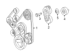 Jeep Grand Cherokee Timing Chain Tensioner Diagram - 5037593AB