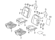 2009 Dodge Ram 2500 Seat Cover Diagram - 1ML401D5AA