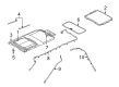 Dodge Durango Sunroof Diagram - 68028577AA