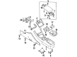 Dodge Avenger Ashtray Diagram - MB899624