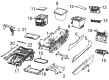 Jeep Center Console Base Diagram - 68541517AD