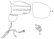 Chrysler Pacifica Car Mirror Diagram - 6YW78SSEAC