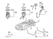 Dodge Fuel Pump Diagram - 5136022AE