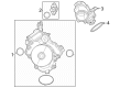 Jeep Gladiator Coolant Reservoir Hose Diagram - 68490190AA