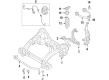 Jeep Control Arm Diagram - 68291037AB
