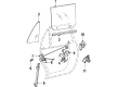 Dodge Diplomat Window Regulator Diagram - 4480427