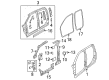 Ram 1500 Door Seal Diagram - 55112360AC