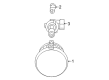 Jeep Fog Light Diagram - 4805857AB