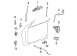 Chrysler Concorde Door Latch Assembly Diagram - 4574150AF