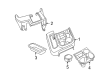 Dodge Ram 1500 Center Console Base Diagram - 5KK91ZJ8AA