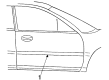 1998 Dodge Neon Emblem Diagram - 5288947AC