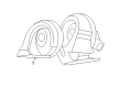Dodge Horn Diagram - 56046744AB
