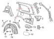 Jeep Fuel Filler Housing Diagram - 68045460AD
