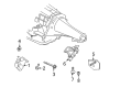Dodge Ram 1500 Transmission Mount Diagram - 55366616AG