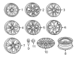 Chrysler Emblem Diagram - 6ES82SZ0AA