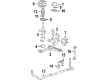 Chrysler Sway Bar Bracket Diagram - 4743165AB