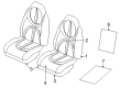 2002 Dodge Durango Seat Cushion Diagram - XB671DVAA